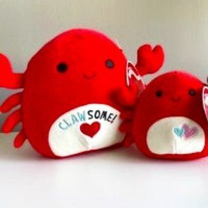 8" & 5" V-day Carlos Crab and Carlos Crab Jr.